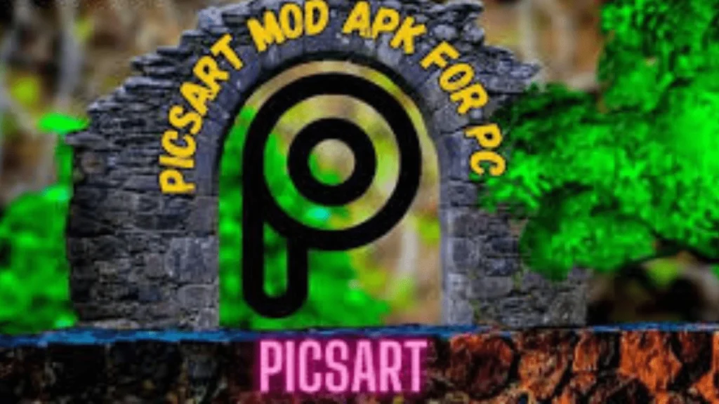 creative Picsart stone arch design